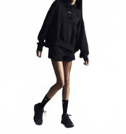 Sportswear Phoenix Fleece Oversized Pullover Hoodie In Black