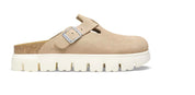 Women's Boston Pap Chuncky Clog - Narrow In Warm Sand