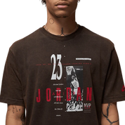 Men's Air Jordan Reissue Graphic T-Shirt - Black/Gym Red/White