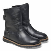 Women's Uppsala Shearling Leather Boots In Black