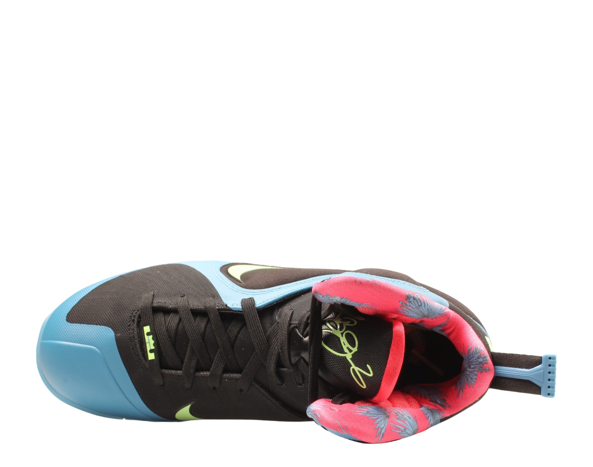 Men's Nike Lebron 9 South Coast Black/Lime-Blue Basketball Shoes XI DO5838-001