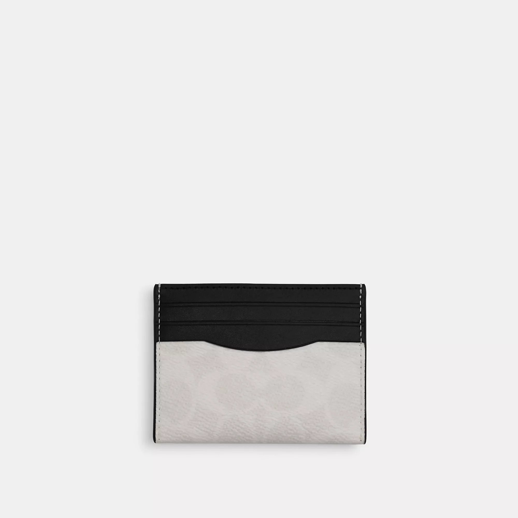 Coach Outlet Slim Id Card Case In Signature Canvas