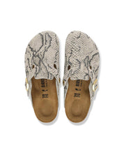 Oyster Boston Snake Suede Loafers