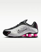 Nike Shox R4 AR3565-012 Sneakers Women's Black Silver Lifestyle Shoes MEW1007