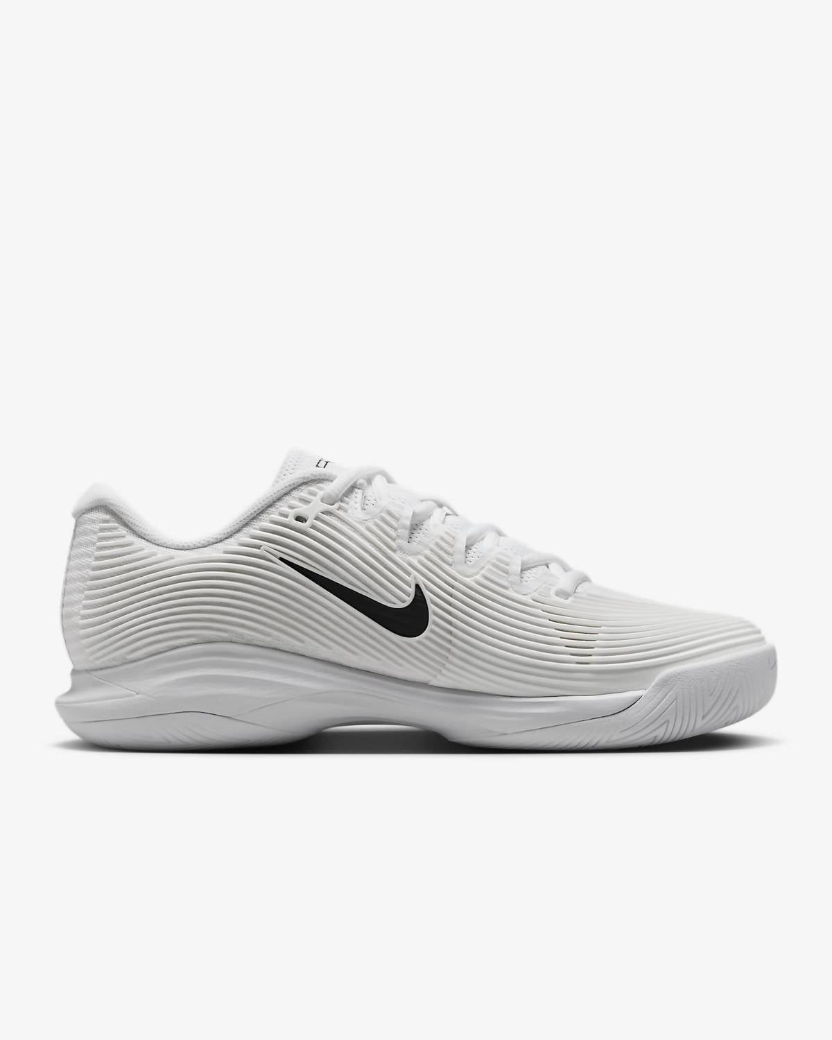 Women's Zoom Vapor 12 Hc Tennis Shoes In White/black-Summit-White