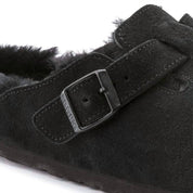 Men's Boston Shearling Clog In Black