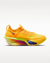 Women's Air Zoom Alphafly 3 Running Shoes In Laser Orange/citron Pulse/volt Ice/indigo Burst