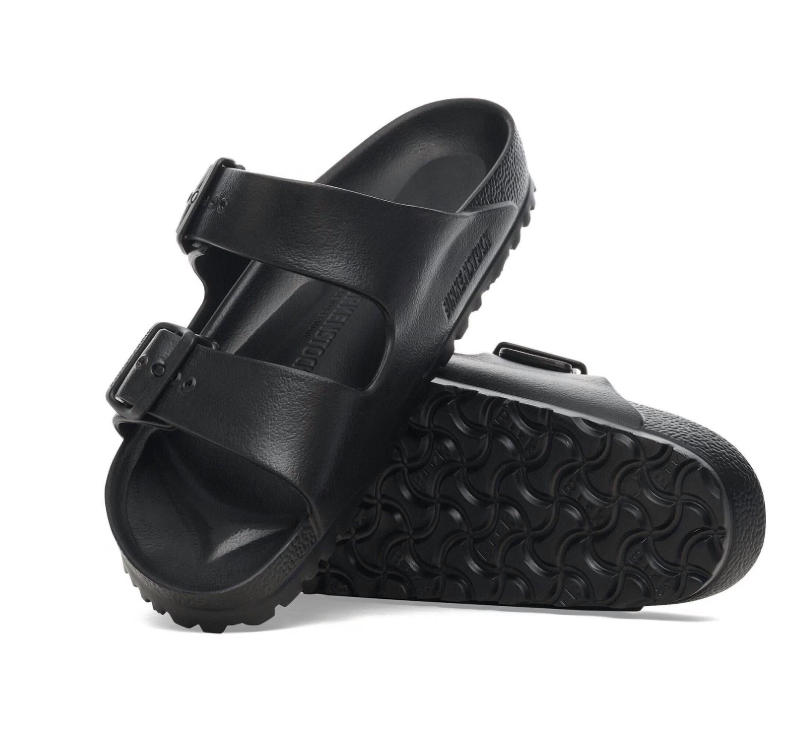 Unisex Arizona Birko-Flor Sandals In Black