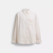 Coach Outlet Long Sleeve Button Down Shirt