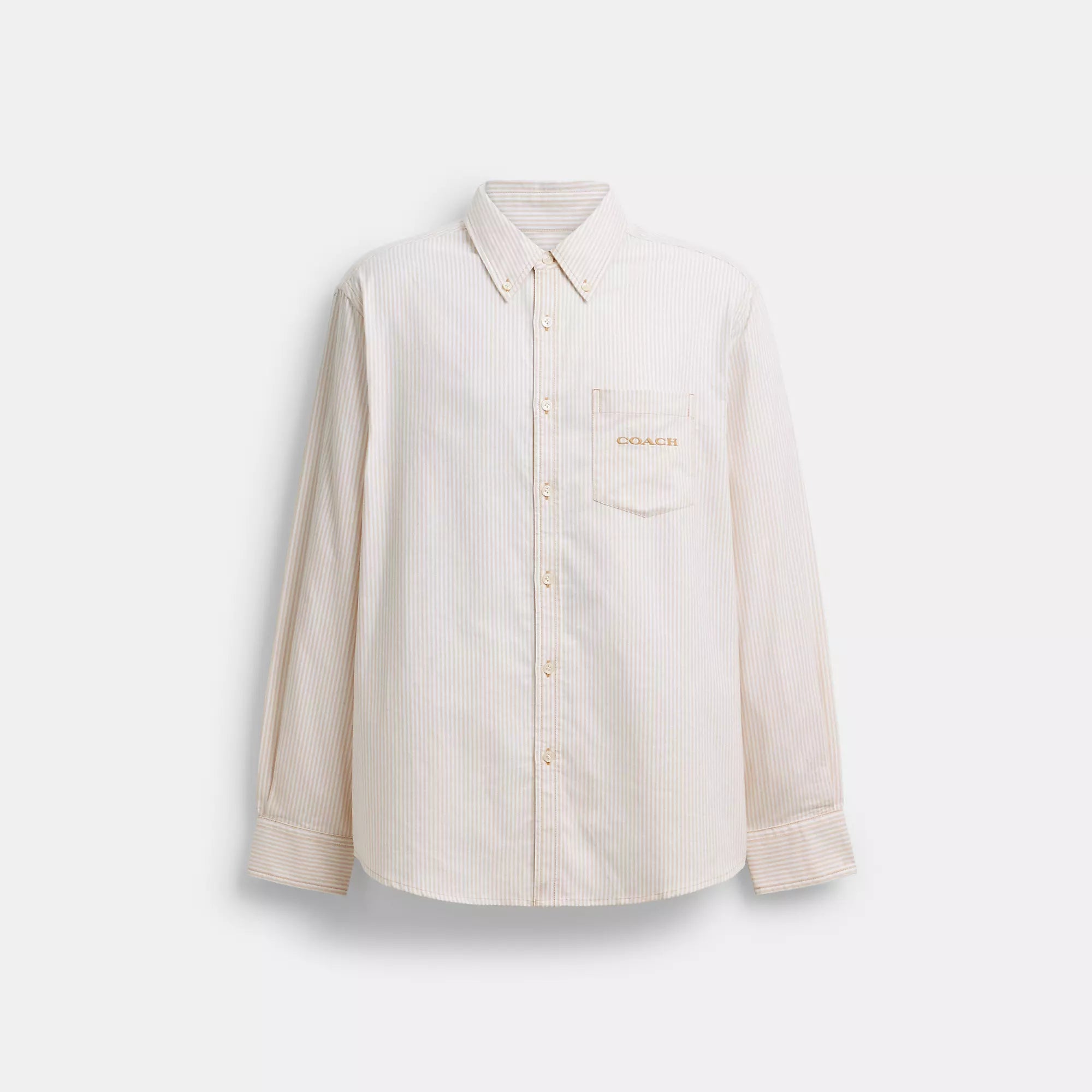Coach Outlet Long Sleeve Button Down Shirt