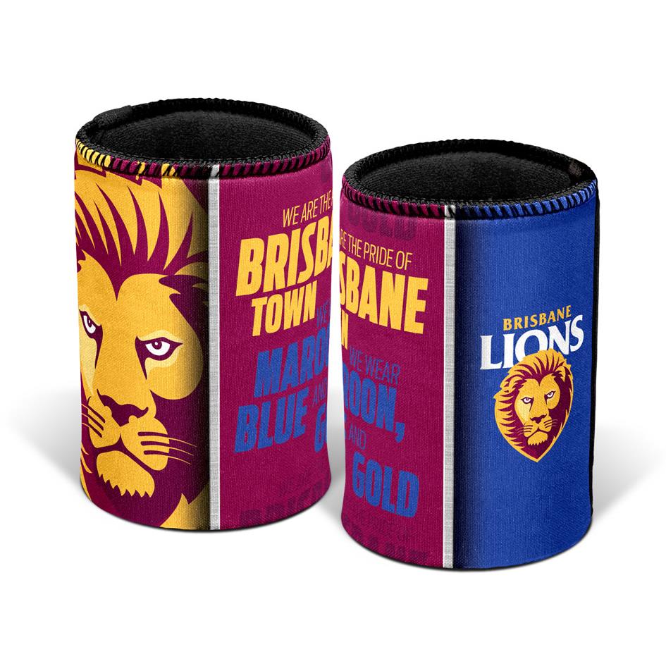 AFL - Brisbane Lions - Can Cooler/ Stubby Holder