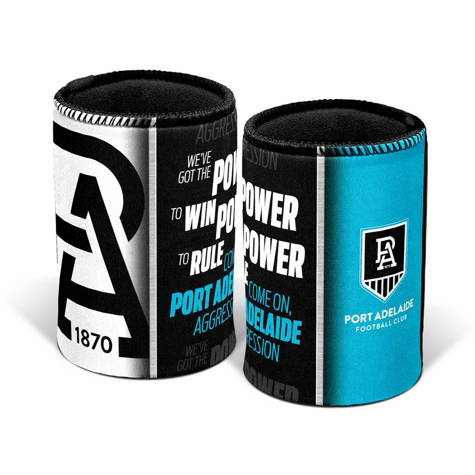 AFL - Port Adelaide Power - Can Cooler/ Stubby Holder
