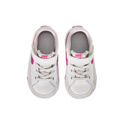 Toddler Nike Court Legacy White / Laser Fuchsia DA5382-124