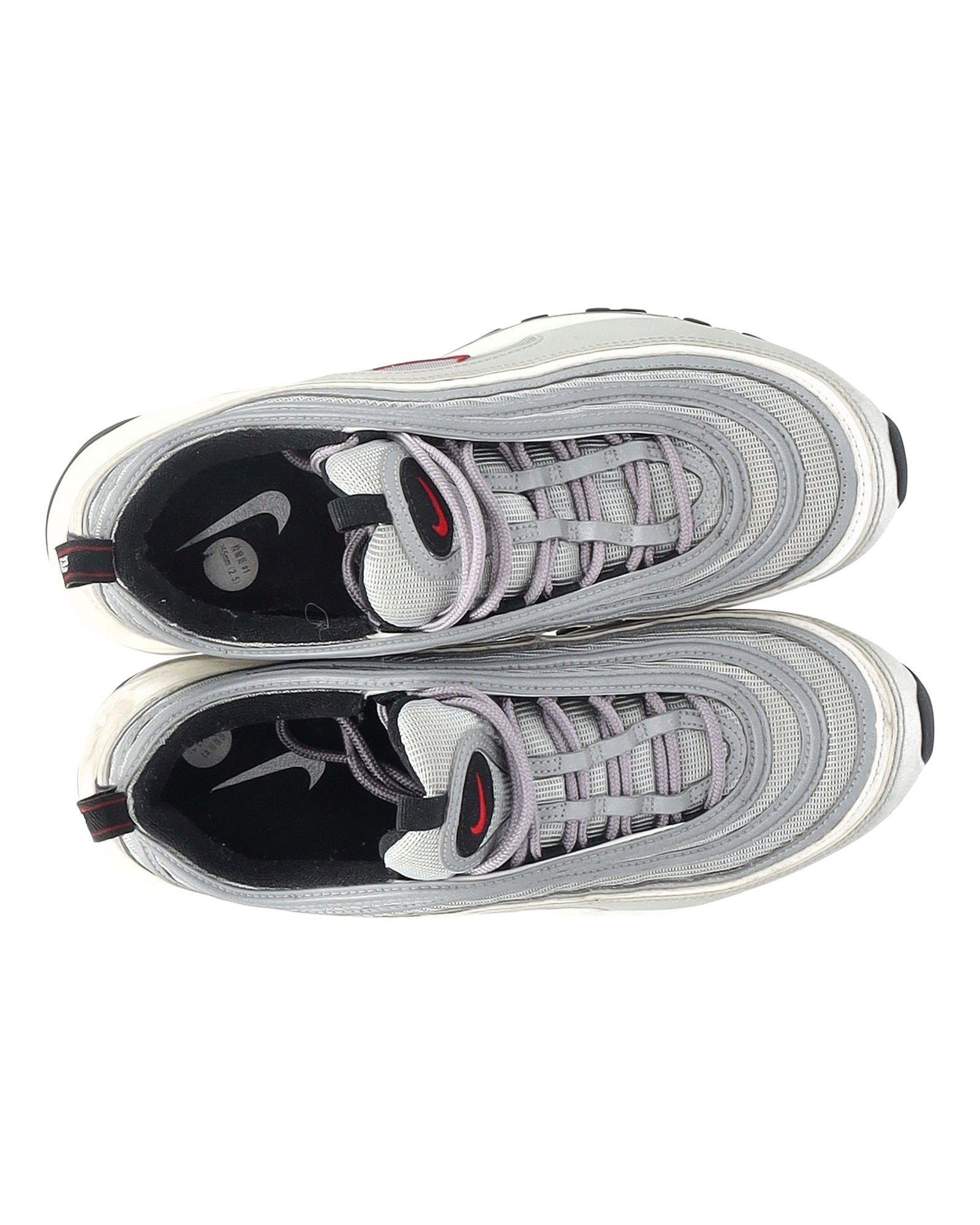 Nike Air Max 97 OG Silver Bullet Sneakers in Silver Leather
