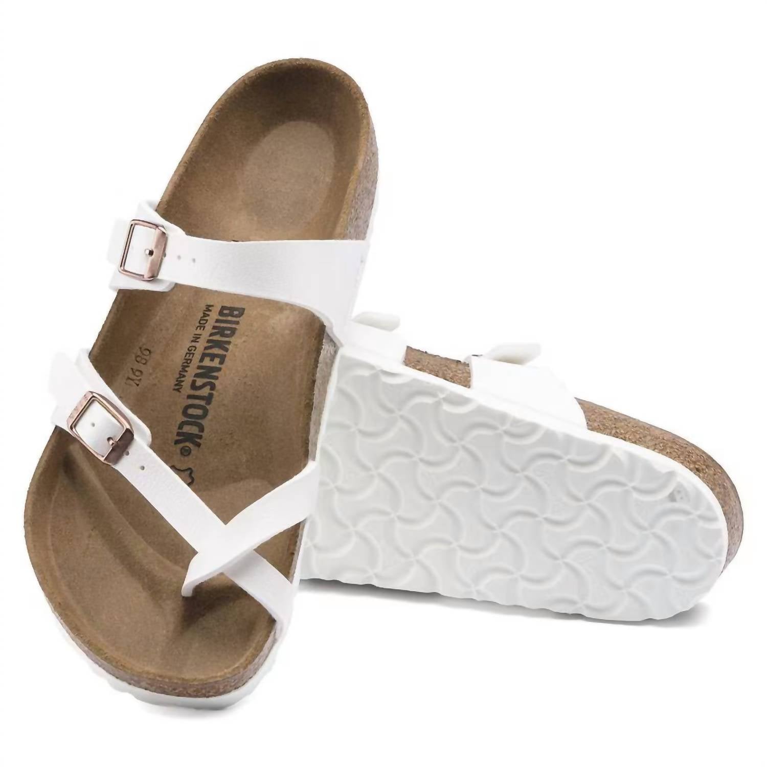 Women's Mayari Birko-Flor Sandals In White