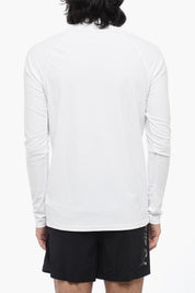 SWIM Long-Sleeve Solid-Color Dri-Fit T-Shirt with Contrast Logo
