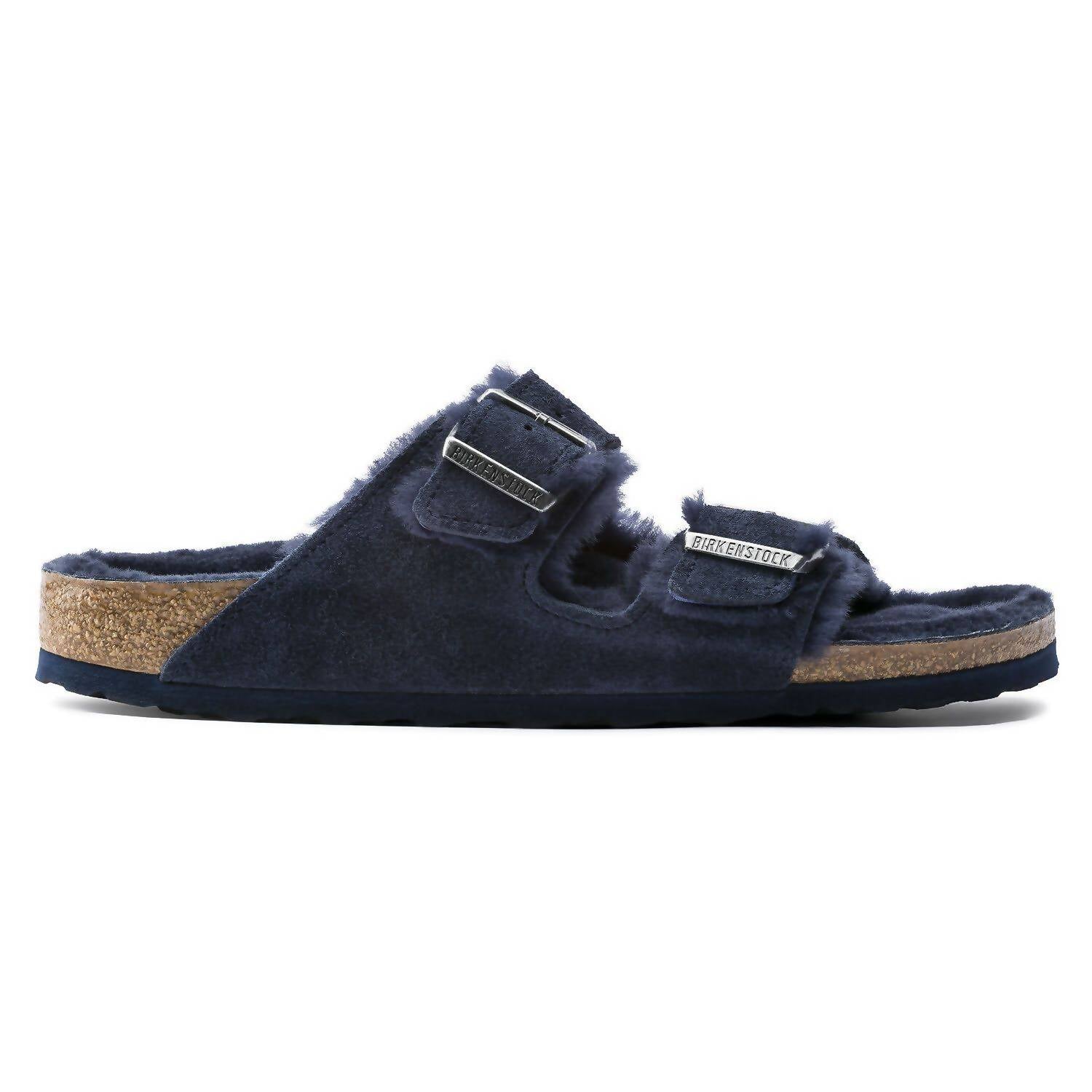 Women's Arizona Fur Shearling Sandal In Midnight