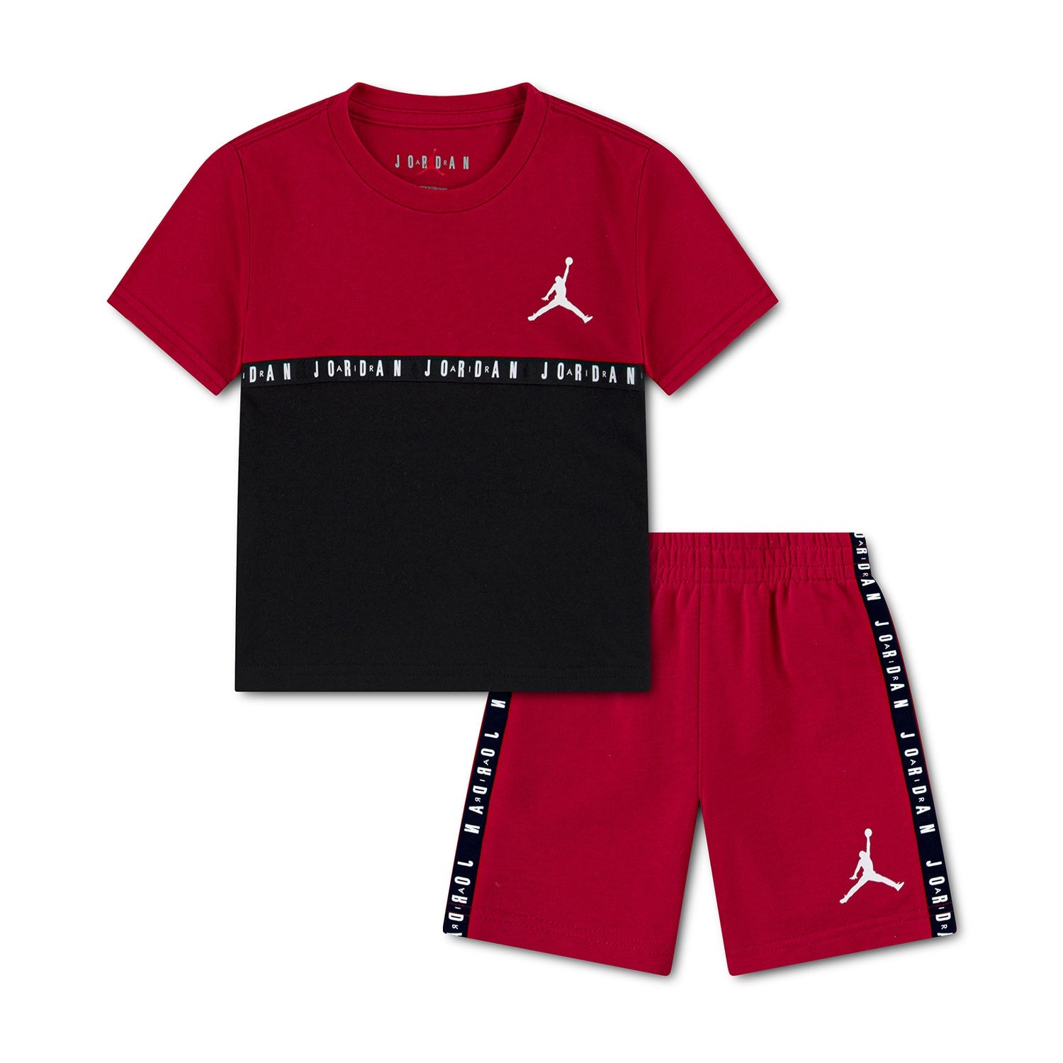 Jumpman Blocked Taping Short Set - Toddler
