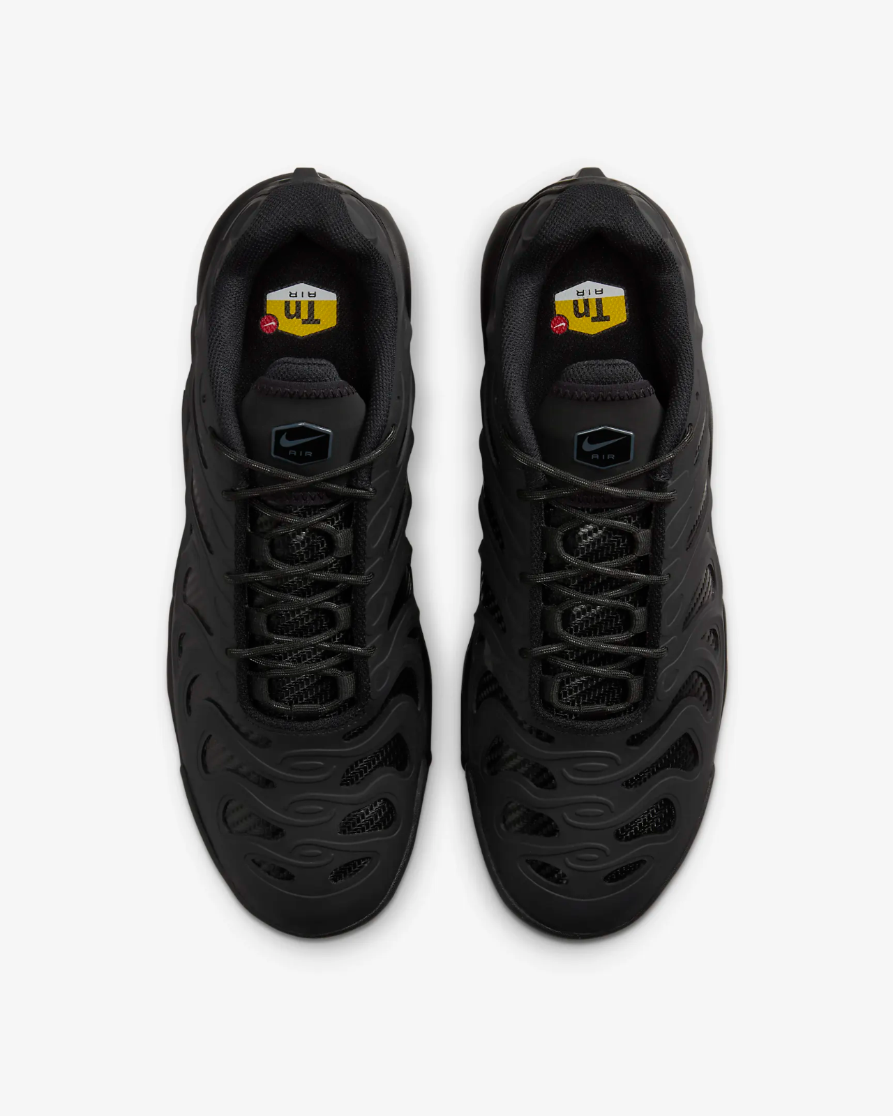 Men's Nike Air Max Plus Drift HF0785-001 Sneakers Black Running Shoes TF1809 (Black,8)