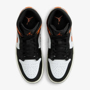Nike Air Jordan 1 Mid DQ8426-801 Sneaker Men Black Leather Lifestyle Shoe MEW826