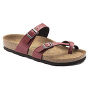 Women's Mayari Vegan Pull Up Sandal In Bordeaux
