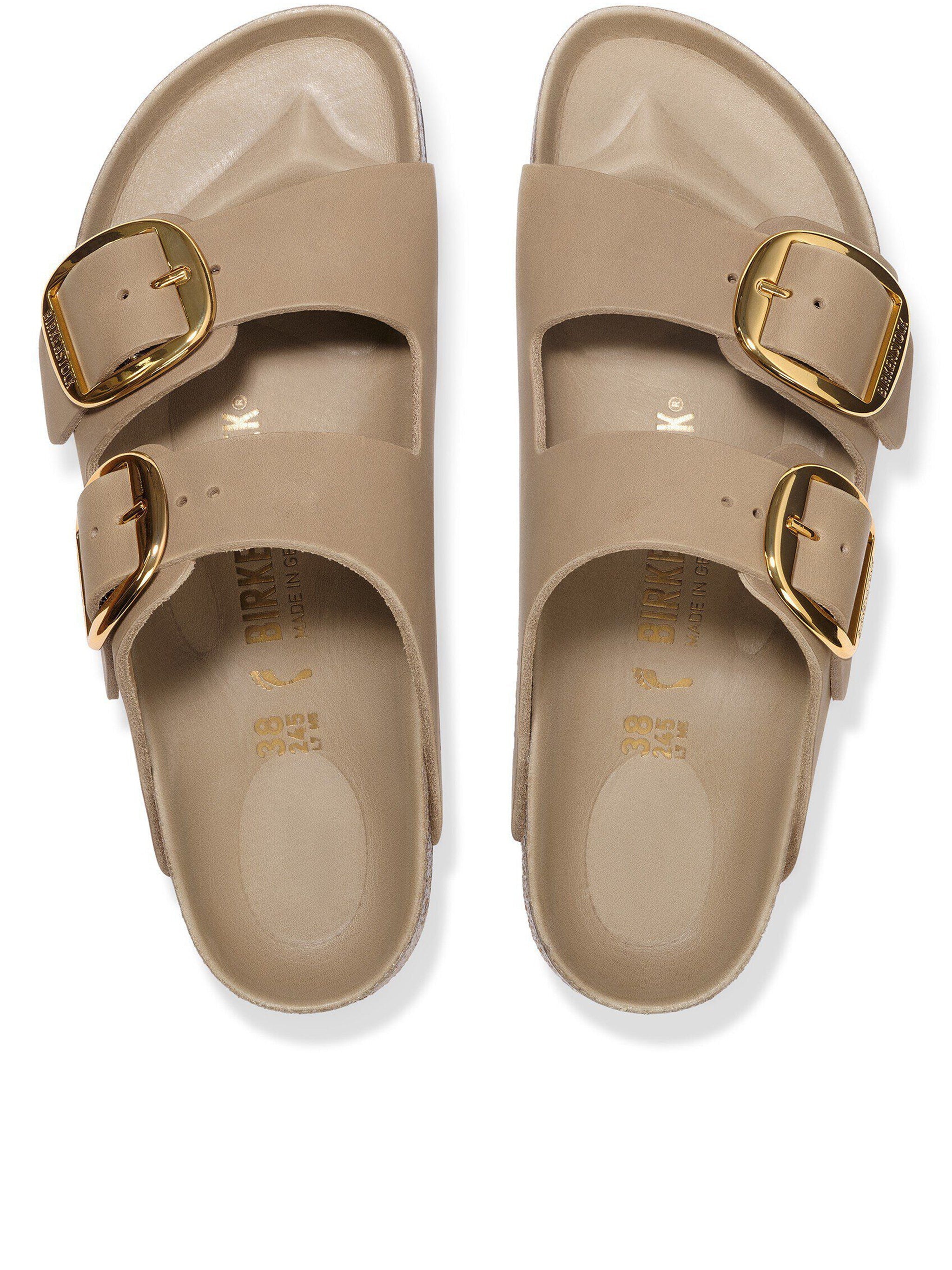 Arizona Big Buckle Wide Strap Sandals