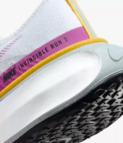Women's Zoomx Invincible Run Flyknit 3 Shoe In White/vivid Purple