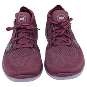 Nike Free RN Flyknit Sneakers in Vintage Wine Polyester