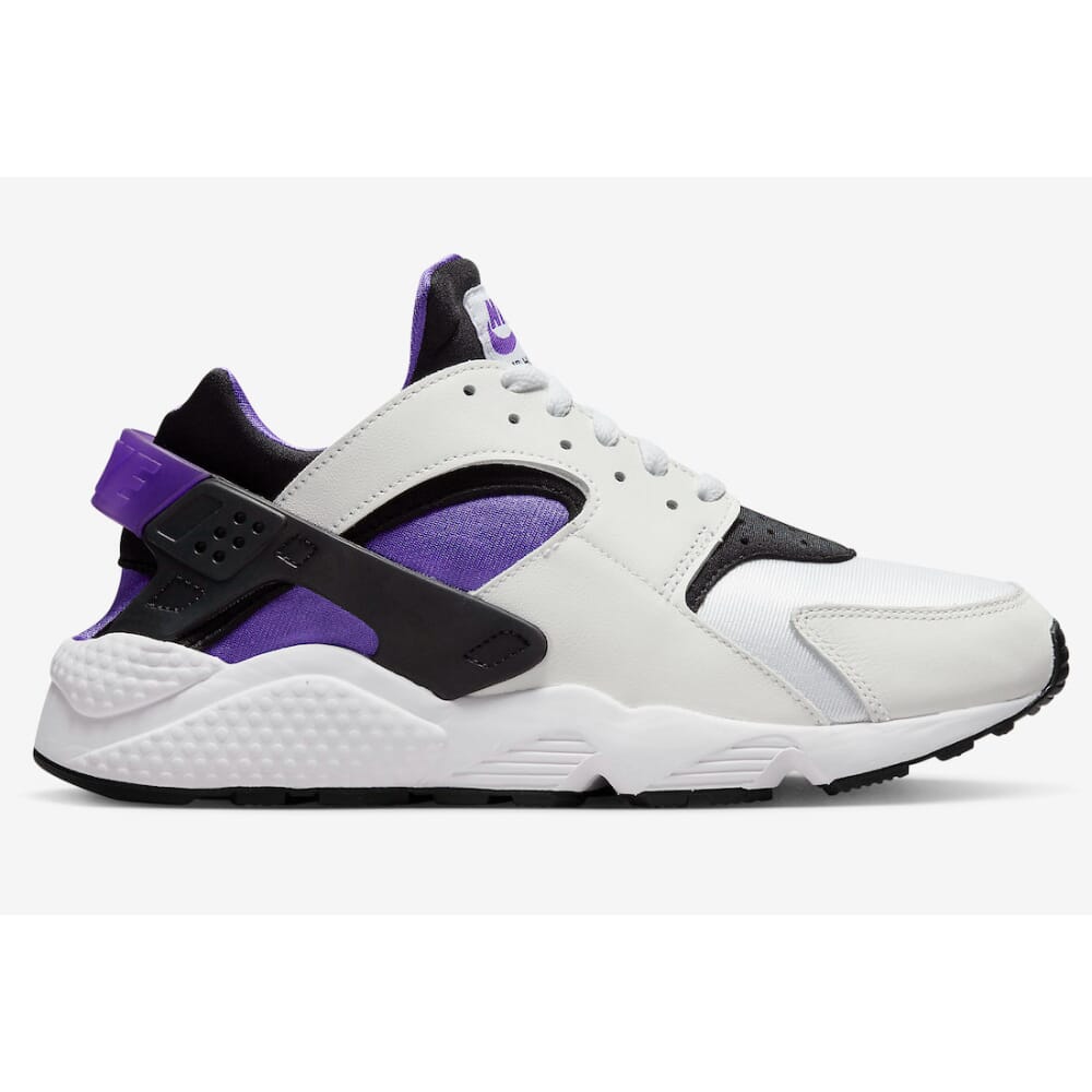 Nike Air Huarache White/Black-Hyper Grape  DD1068-108 Men's