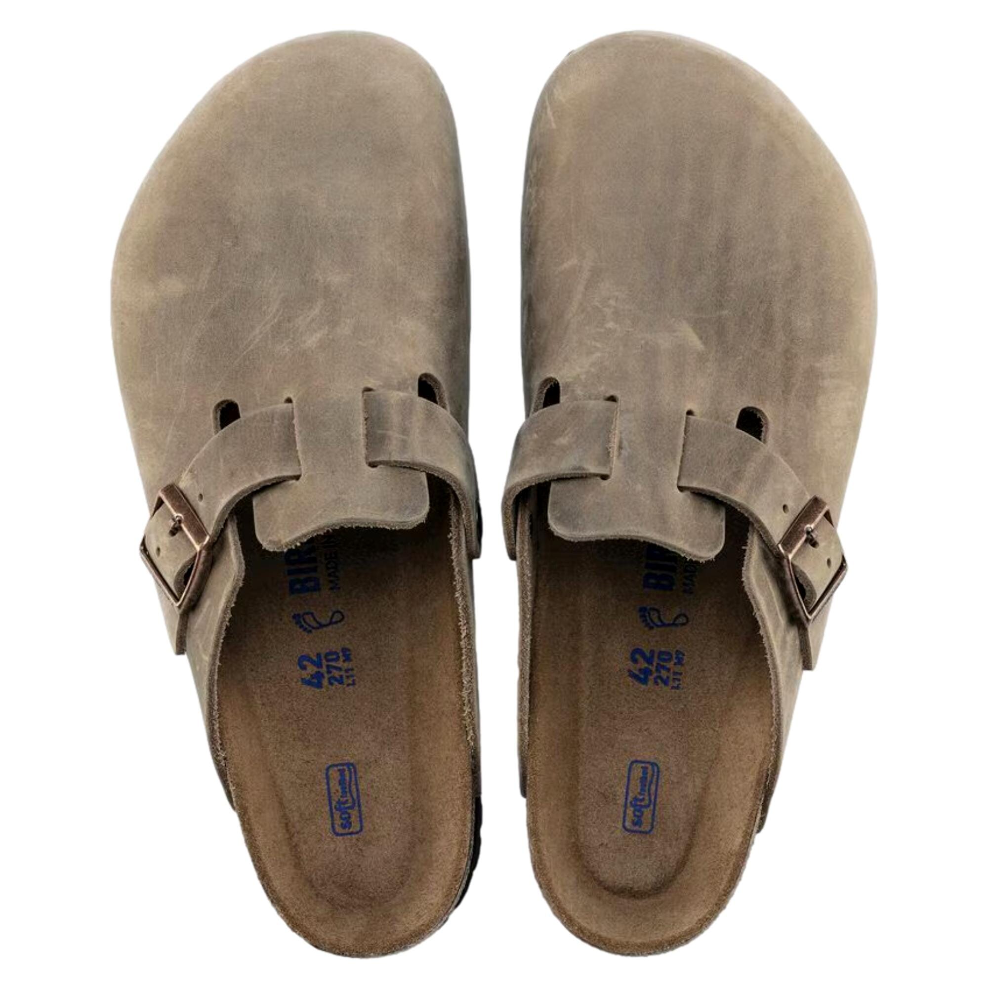 Birkenstock Boston BS Tobacco Brown  1018147 Men's