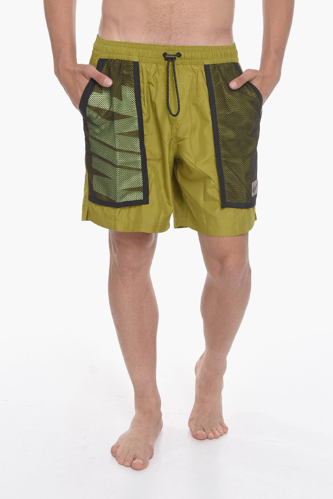 SWIM Boxer Swim Shorts VOYAGE With Perforated Pockets
