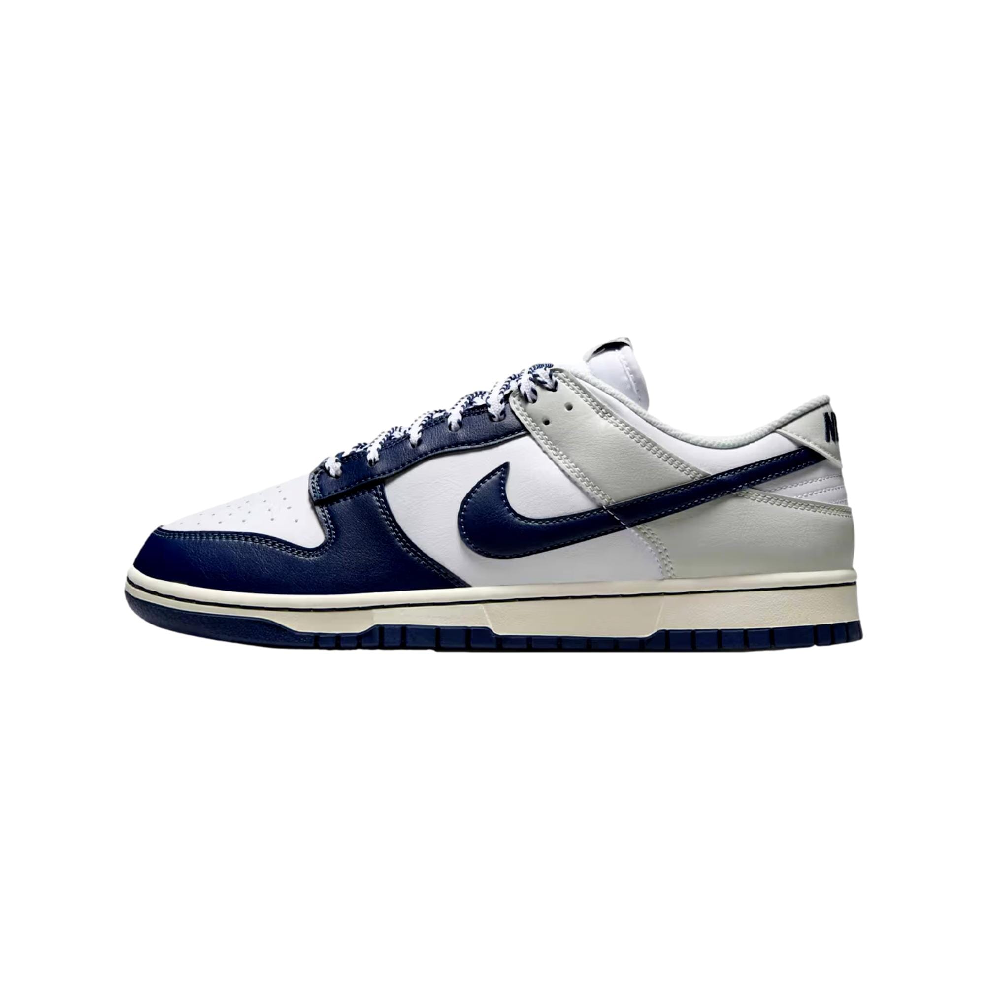 Nike Dunk Low Retro White / Midnight Navy  IM2222-101 Men's