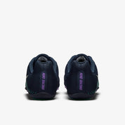 Men's Zoom Rival 9 Spikes Track & Field Shoes In Obsidian/metallic Silver-Wild Berry