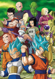 104pc Super Dragonball Super Color Puzzle #1