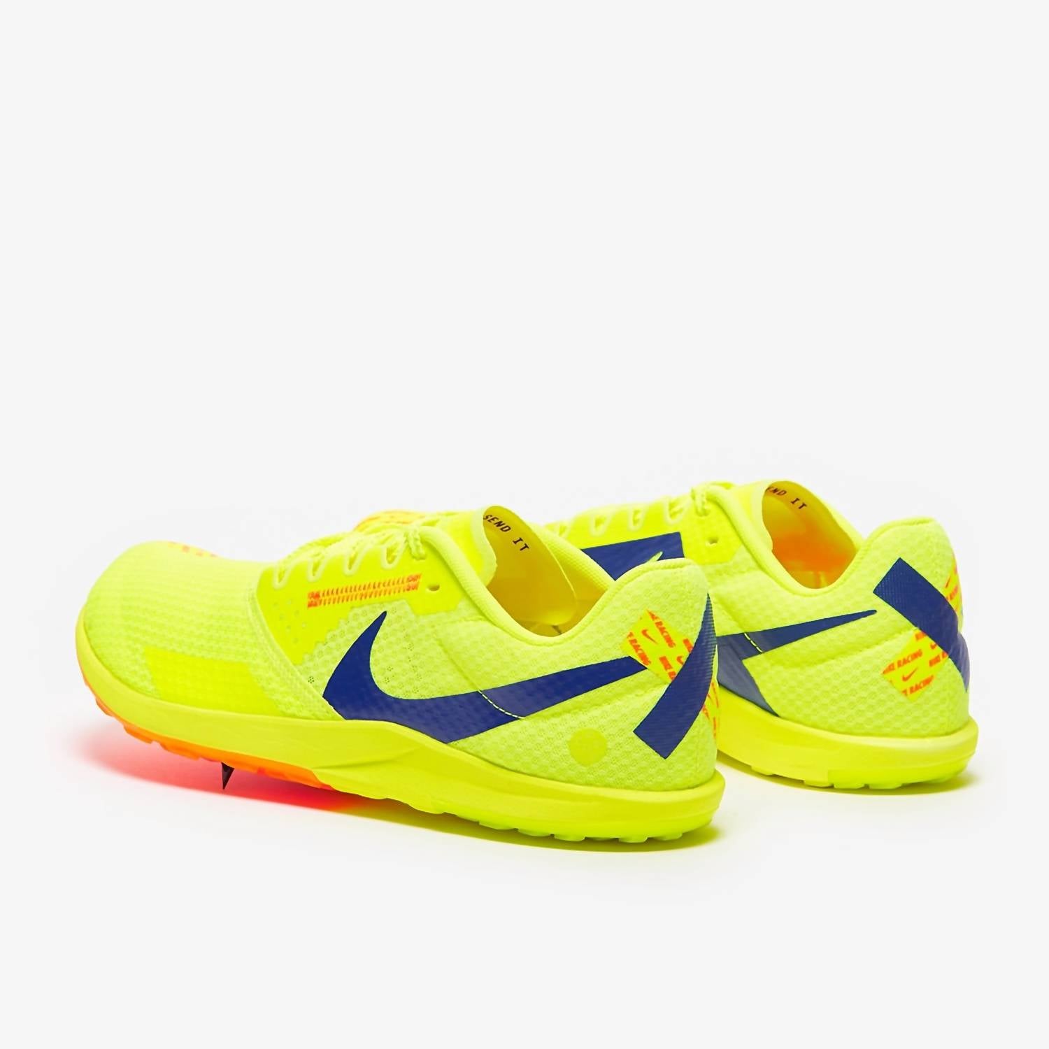 Men's Rival Xc 6 Cross Trainer Shoes In Volt/concord-Total Orange-Total