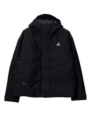 Hooded Black Padded Nike Jacket