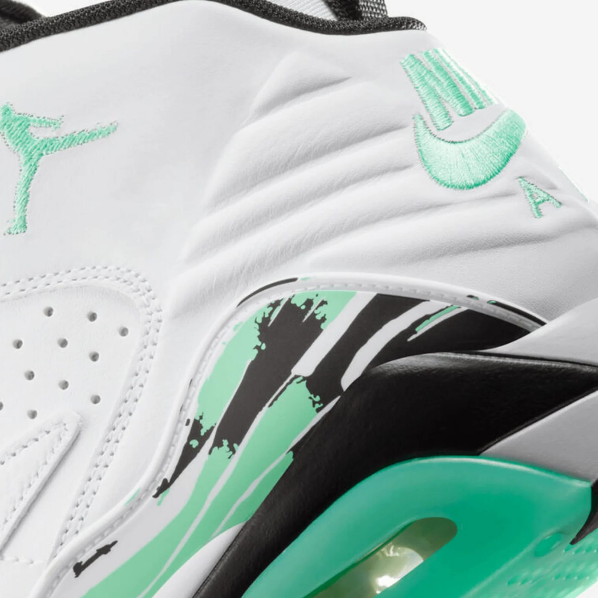 Grade-School Nike Jordan MVP White/Green Glow-Black DZ5577-103