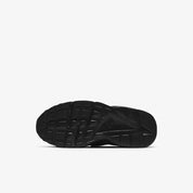 Nike Air Huarache Run 704949-016 Sneaker Kids Triple Black Low Top Running Shoes