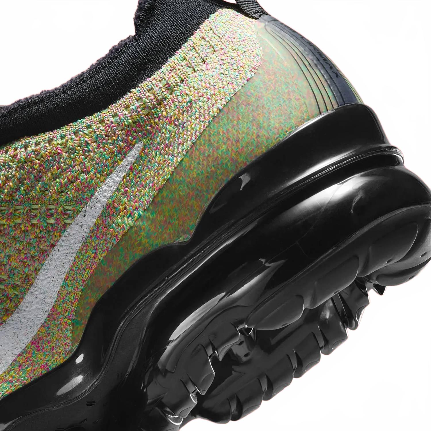 Men's Air Vapormax 2023 Flyknit Shoes In Black Barely Volt Multicolor