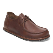 Men's Utti Lace Up Moccasin-Style Shoe In Roast