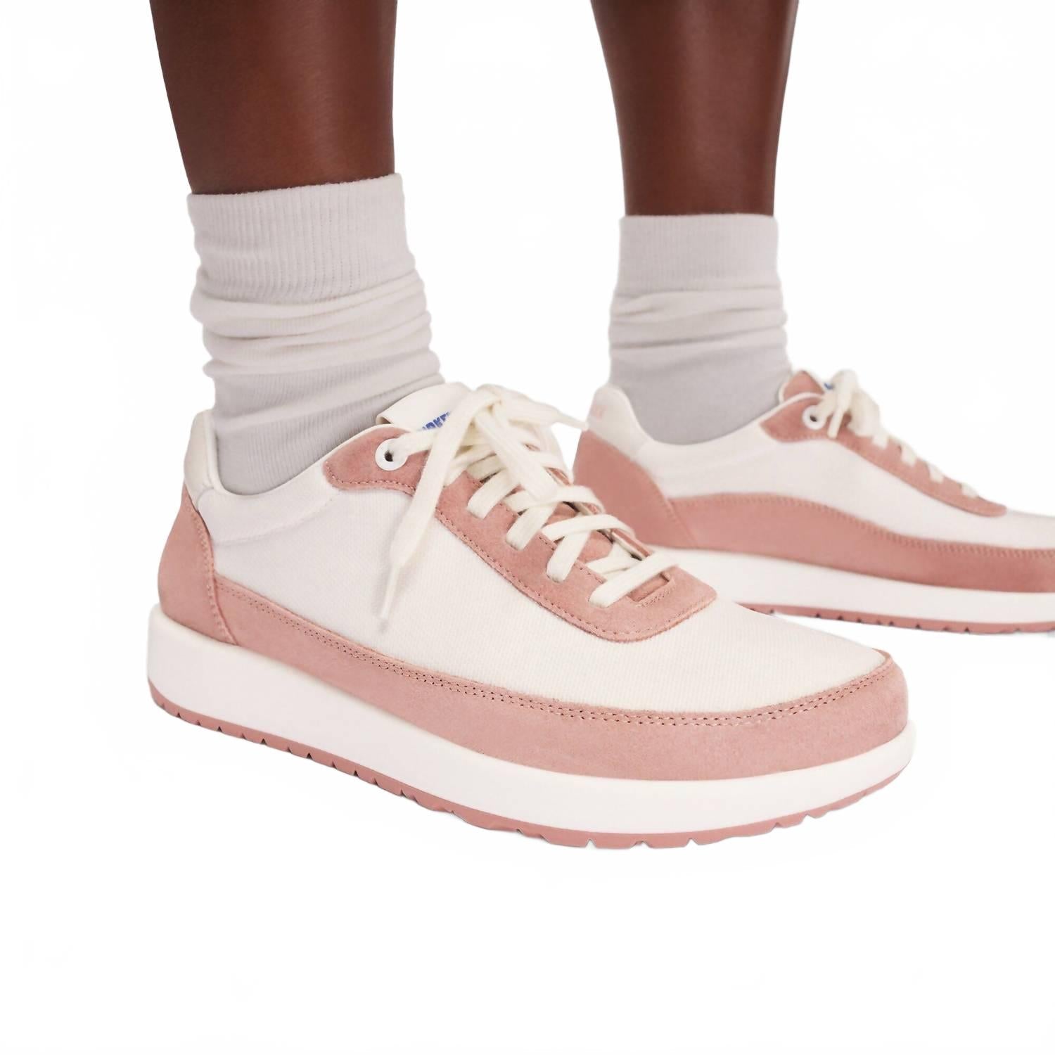 Women's Honnef City Shoes In Pink Clay/white