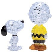 3D Crystal Puzzle: Snoopy & Charlie