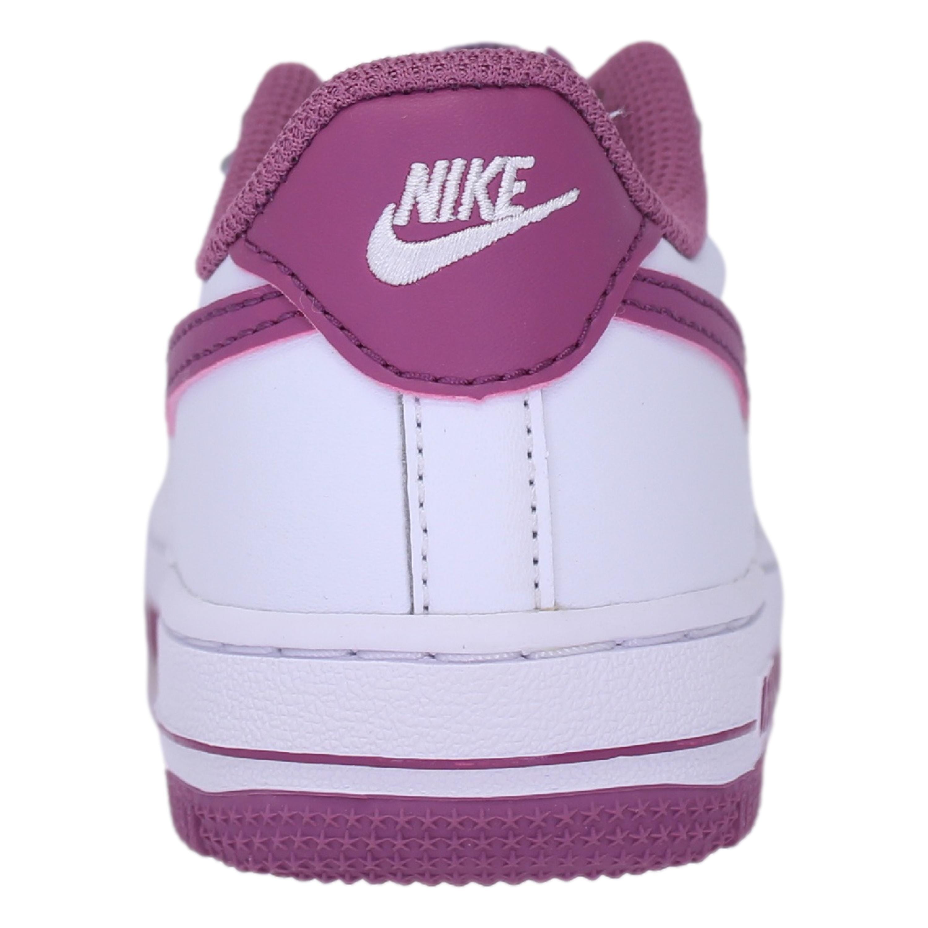 Nike Force 1 '06 White/Light Bordeaux-White  DH9601-101 Pre-School