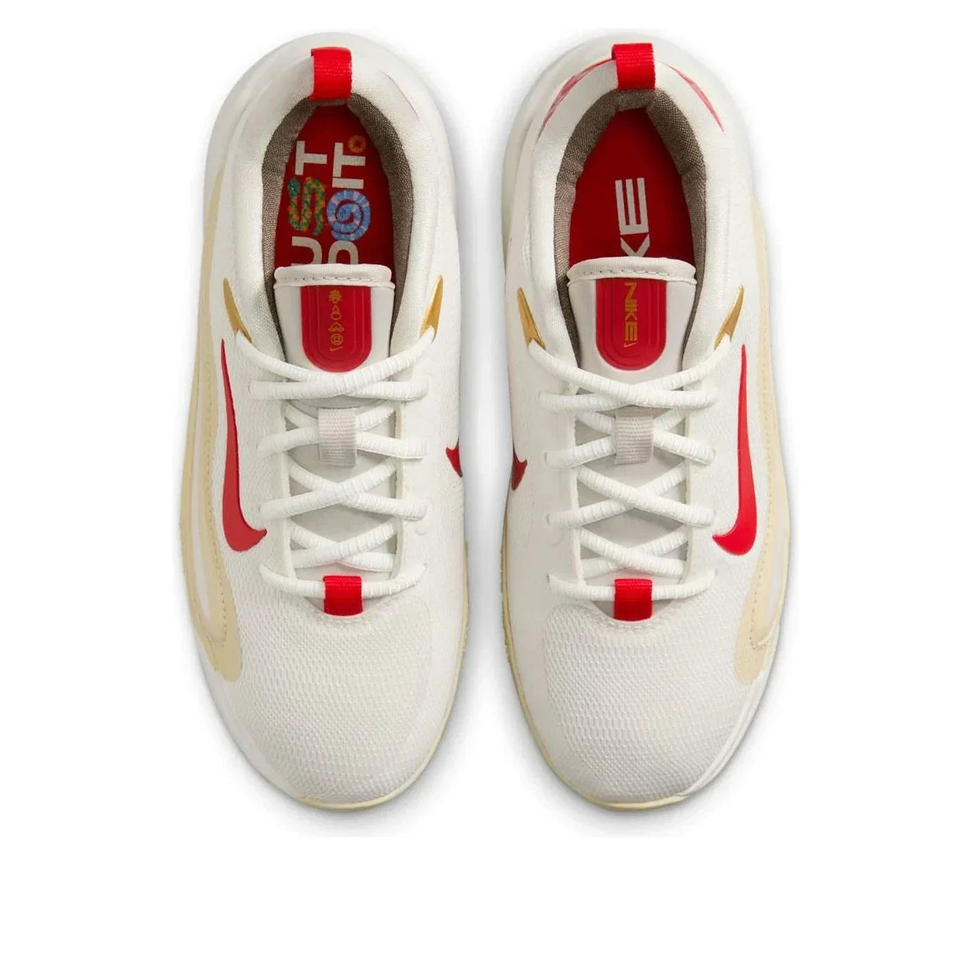 Youth Nike IsoFly Year Of The Snake HV6002- Beige Basketball Shoes ZAP1803