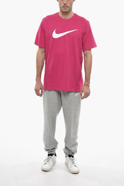 Nike Crew-Neck ICON SWOOSH T-shirt with Print on the Front