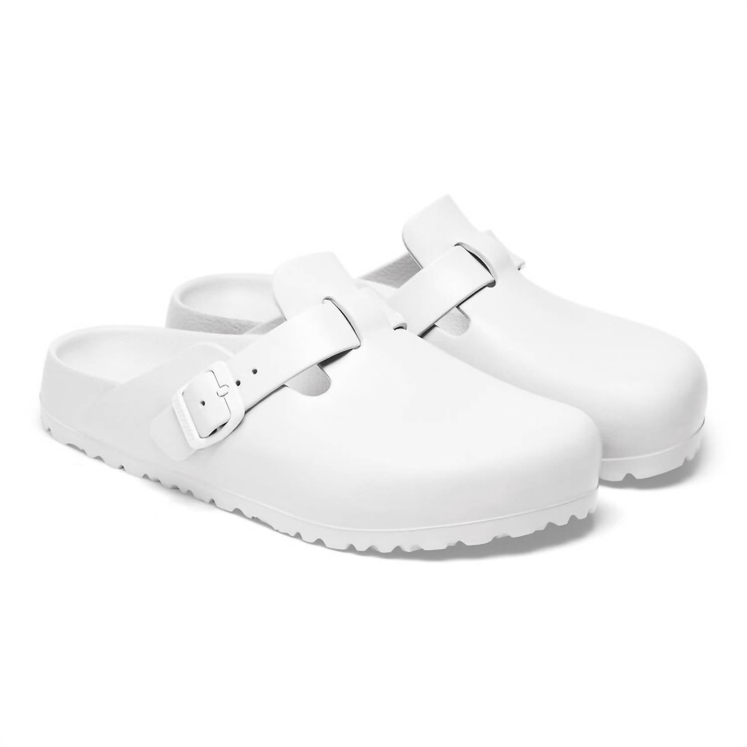 Women's Boston Eva Mules In White