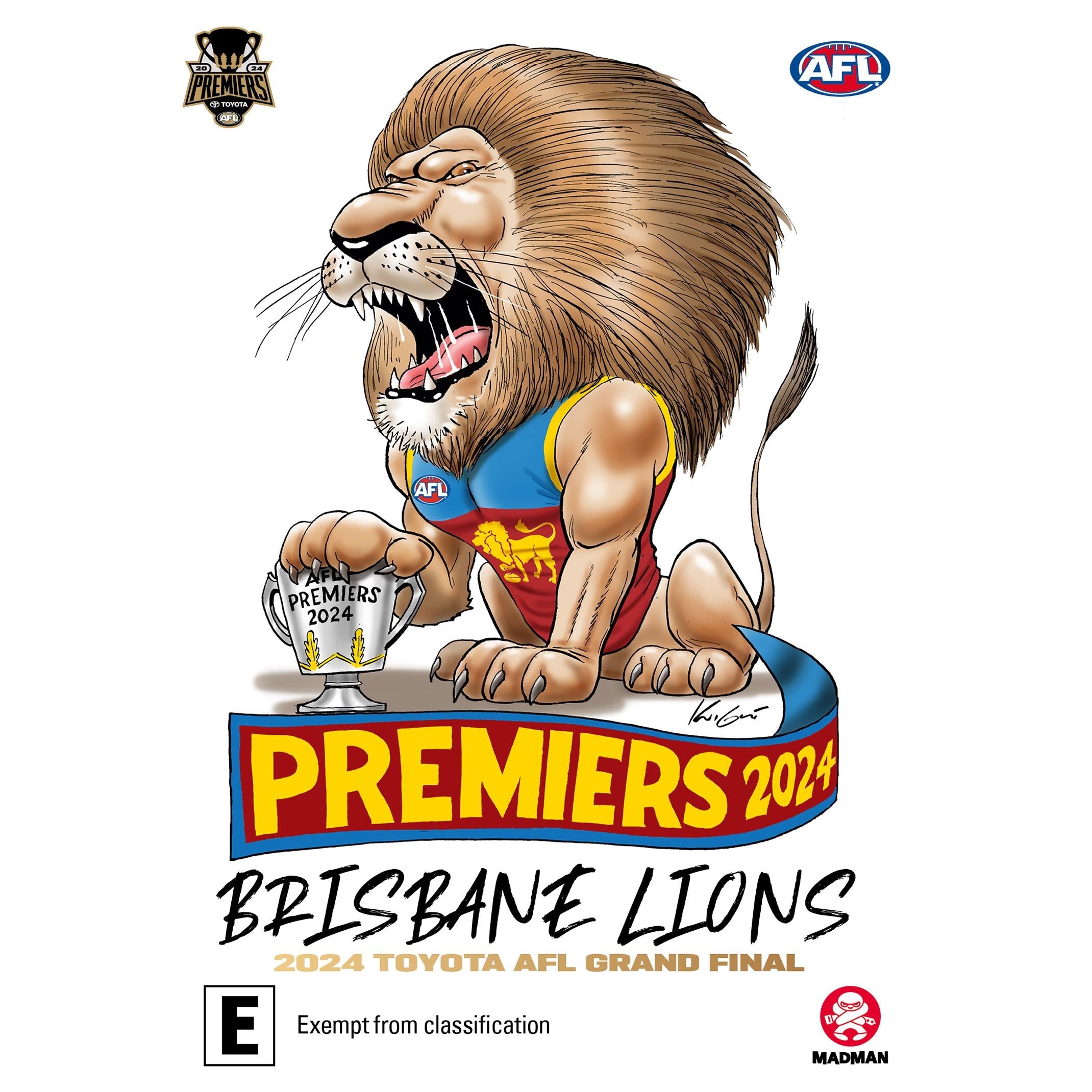 AFL - Premiers 2024 - Brisbane Lions