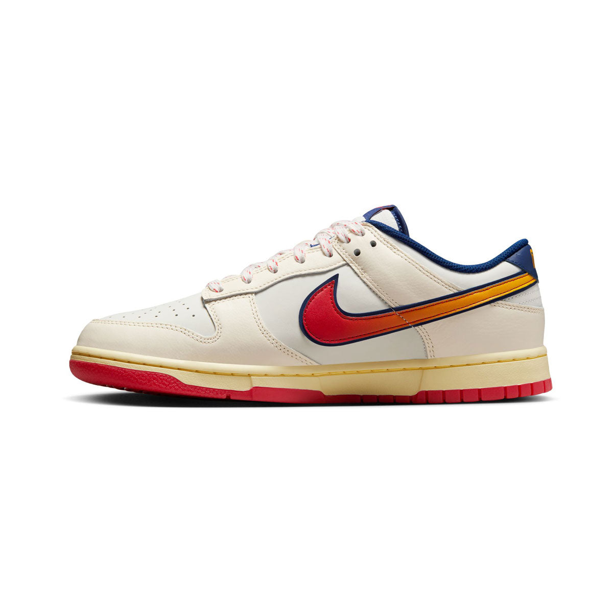 MENS NIKE DUNK LOW RETRO SE PALE IVORY/LT CRIMSON_HV5749-110