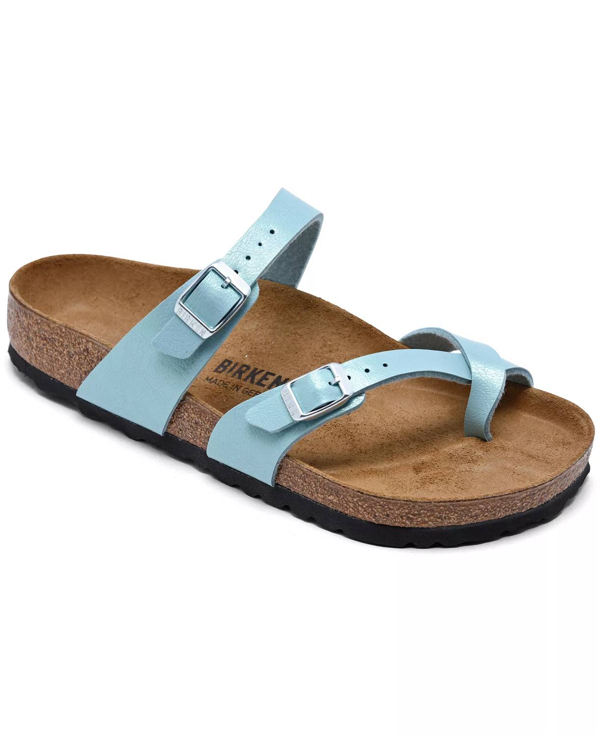 Women's Mayari Birko-Flor Nubuck Sandals In Aqua
