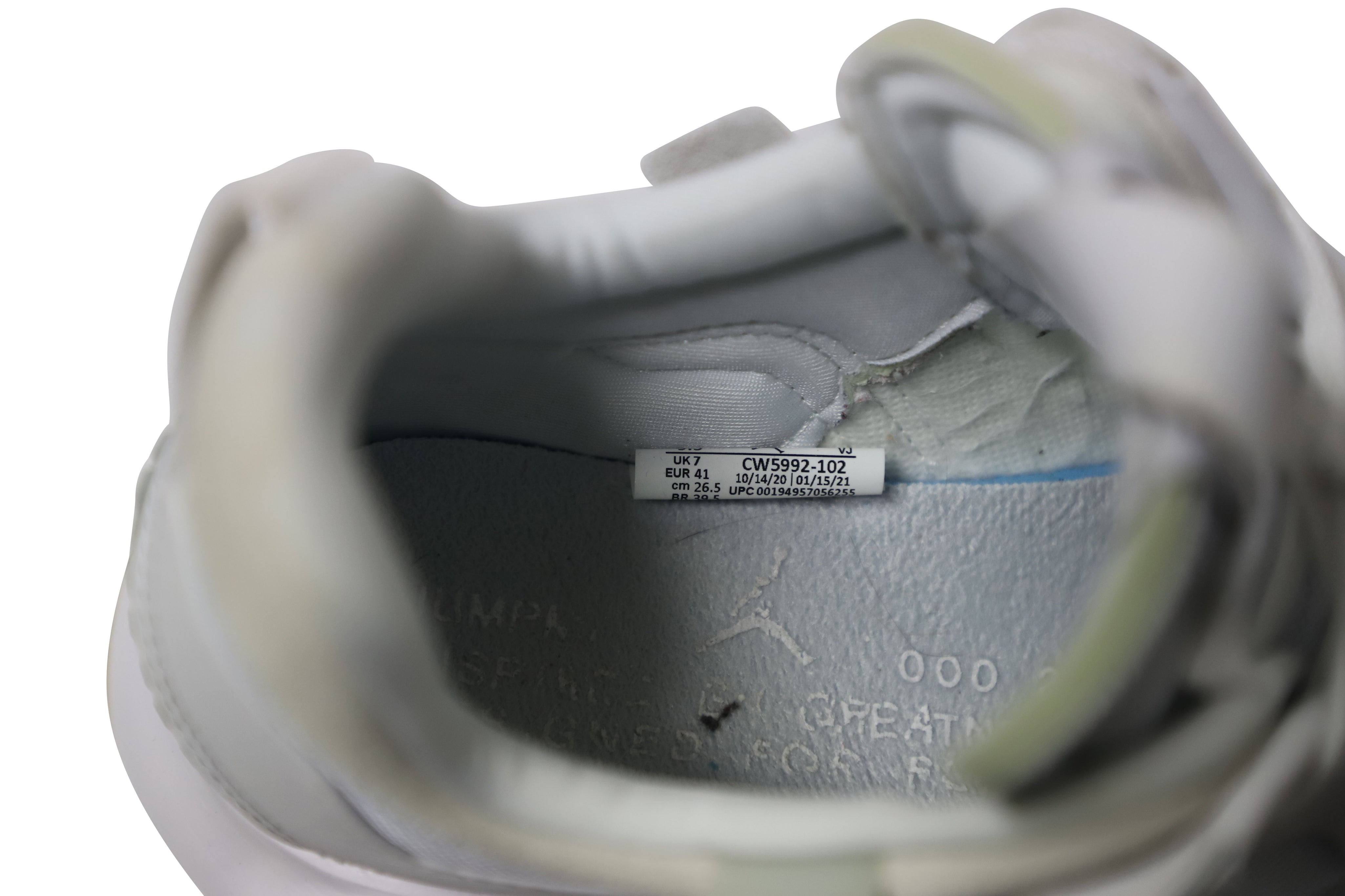 Nike Jordan MA2 Sneakers in White Gum Leather